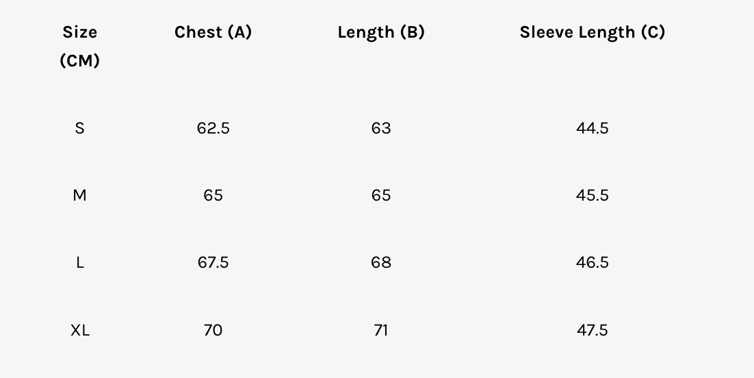 Size Guide